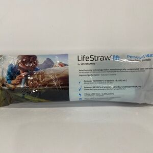 LifeStraw Personal Water Filter – Portable Outdoor Emergency Survival Gear New S